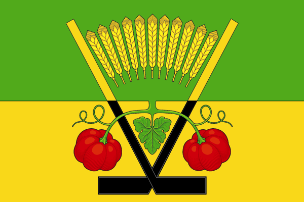 Флаг муниципального образования Елаурское сельское поселение Сенгилеевского района  Ульяновской области.